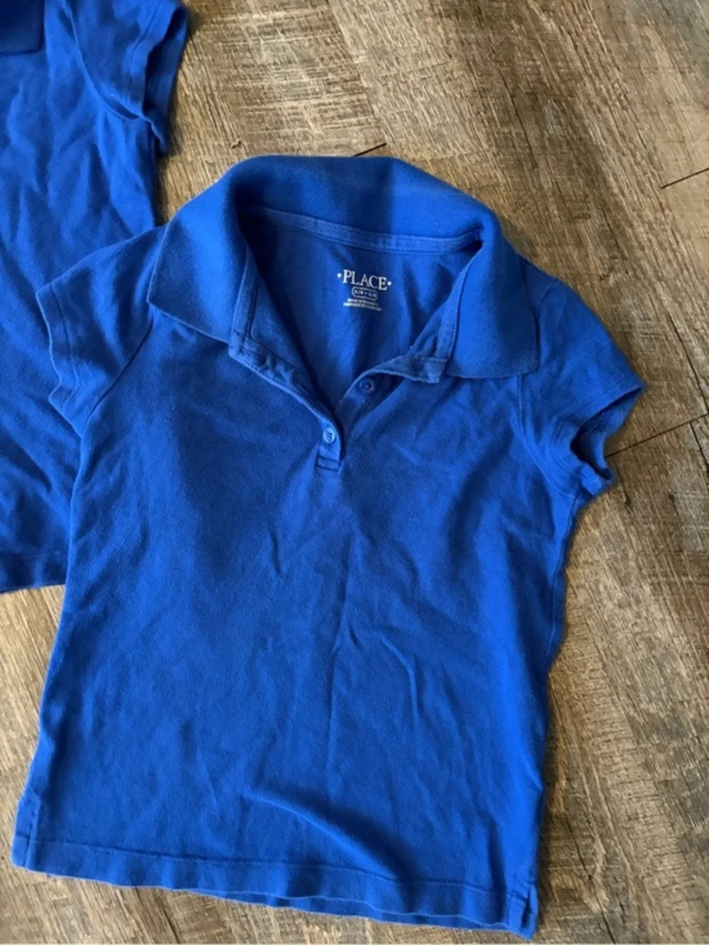 The Children's Place Girls' Blue Polo Shirt